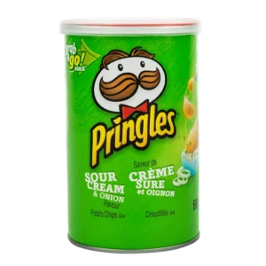 Pringles Sour Cream and Onion Potato Chips 68 g