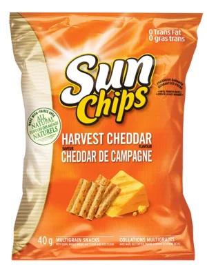 Sun Chips Harvest Cheddar Chips 40 g Sun Chips Harvest Cheddar Chips 40 g