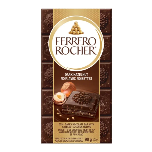 Ferrero Rocher Bars Dark 90 g