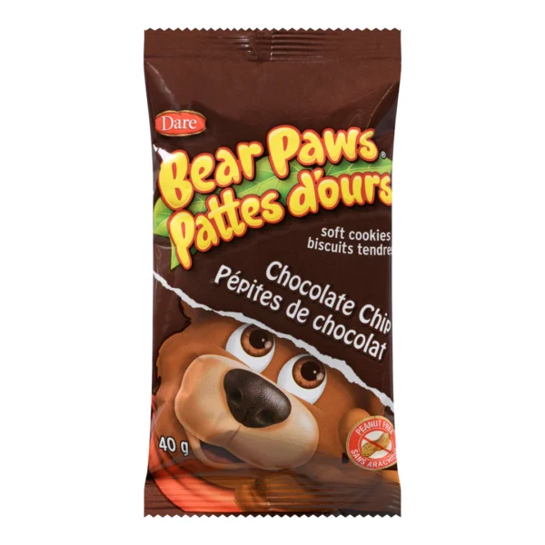 Dare Chocolate Chip Bear Paws 35 gr
