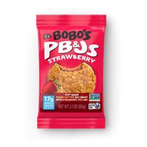Bobo's PB&J's Strawberry / Grape Oat Crust with Fruit Filling 60 g
