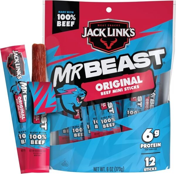 Mr Beast Jack Link's 100% Beef stick 25 g