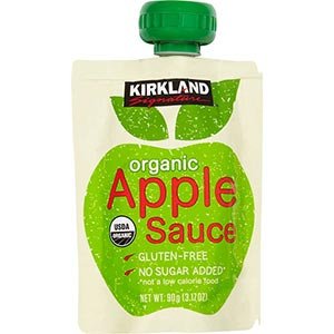 Kirkland Signature Organic Unsweetened Apple Snacks 90 g