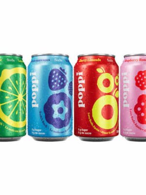 Poppi Juicy Faves 355 mL Poppi Juicy Faves 355 mL