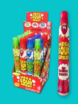 Mega Sour Spray Bottles 90 ml