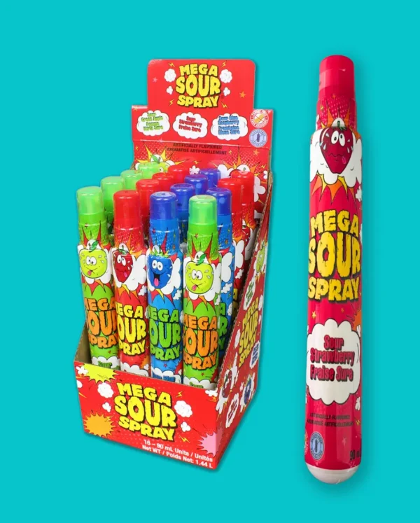 Mega Sour Spray Bottles 90 ml